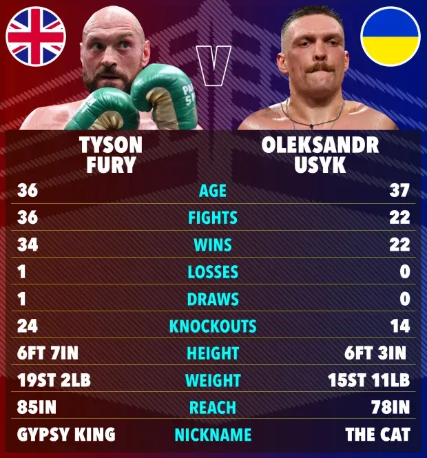 Tyson Fury Vs Usyk Who Won